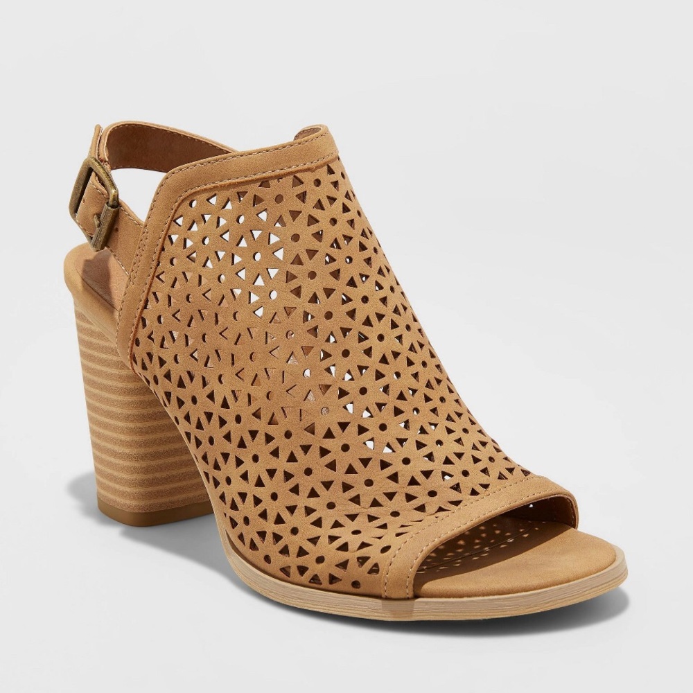 Universal Thread Milliana Suede Wedge Sandal Boots